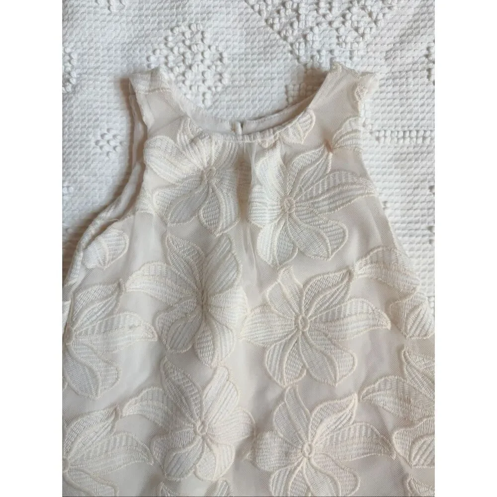 Genuine Kids OshKosh 2T Floral Embroid Dress